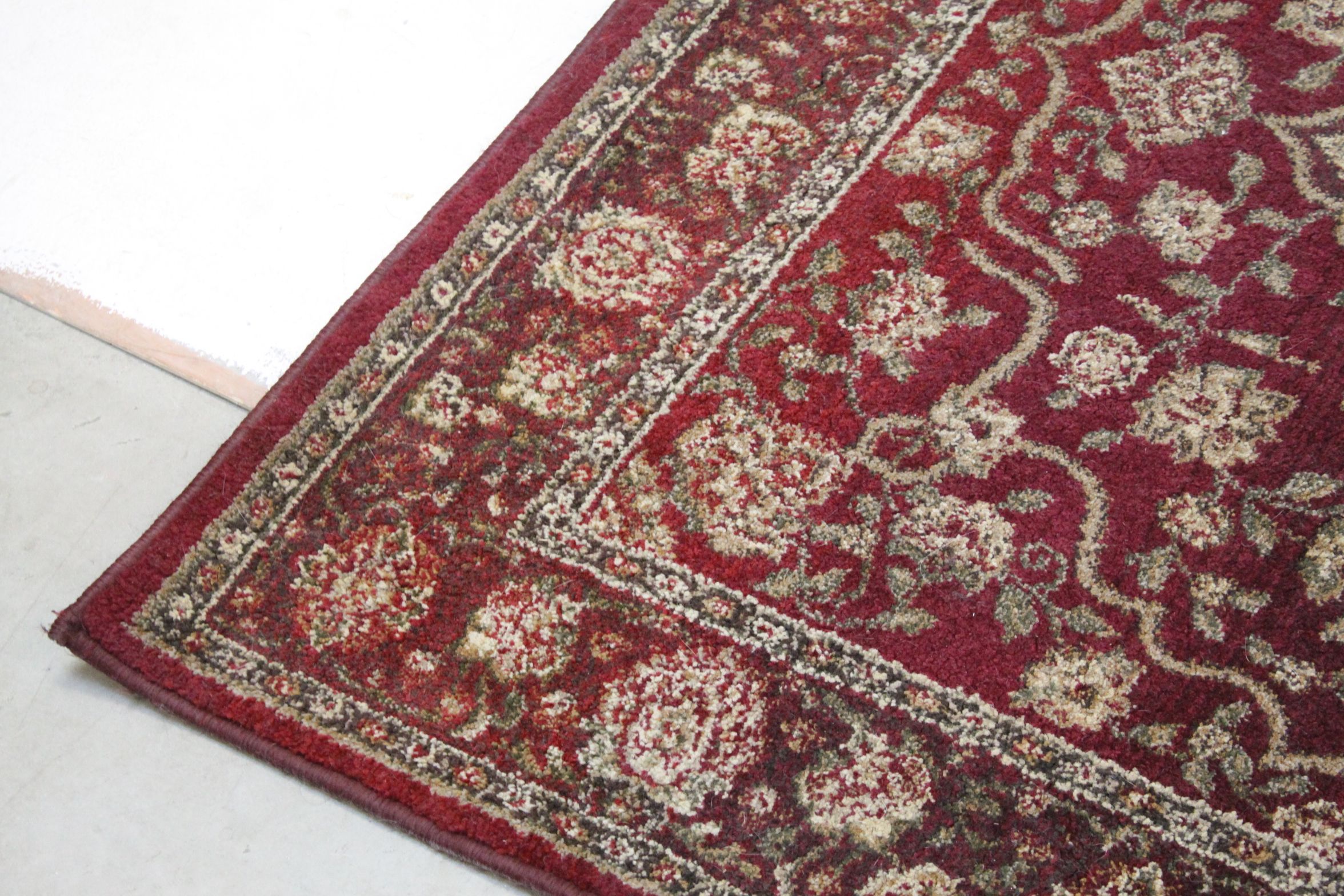 Modern Red Ground Oriental Style Rug, 170cms x 120cms - Image 4 of 6