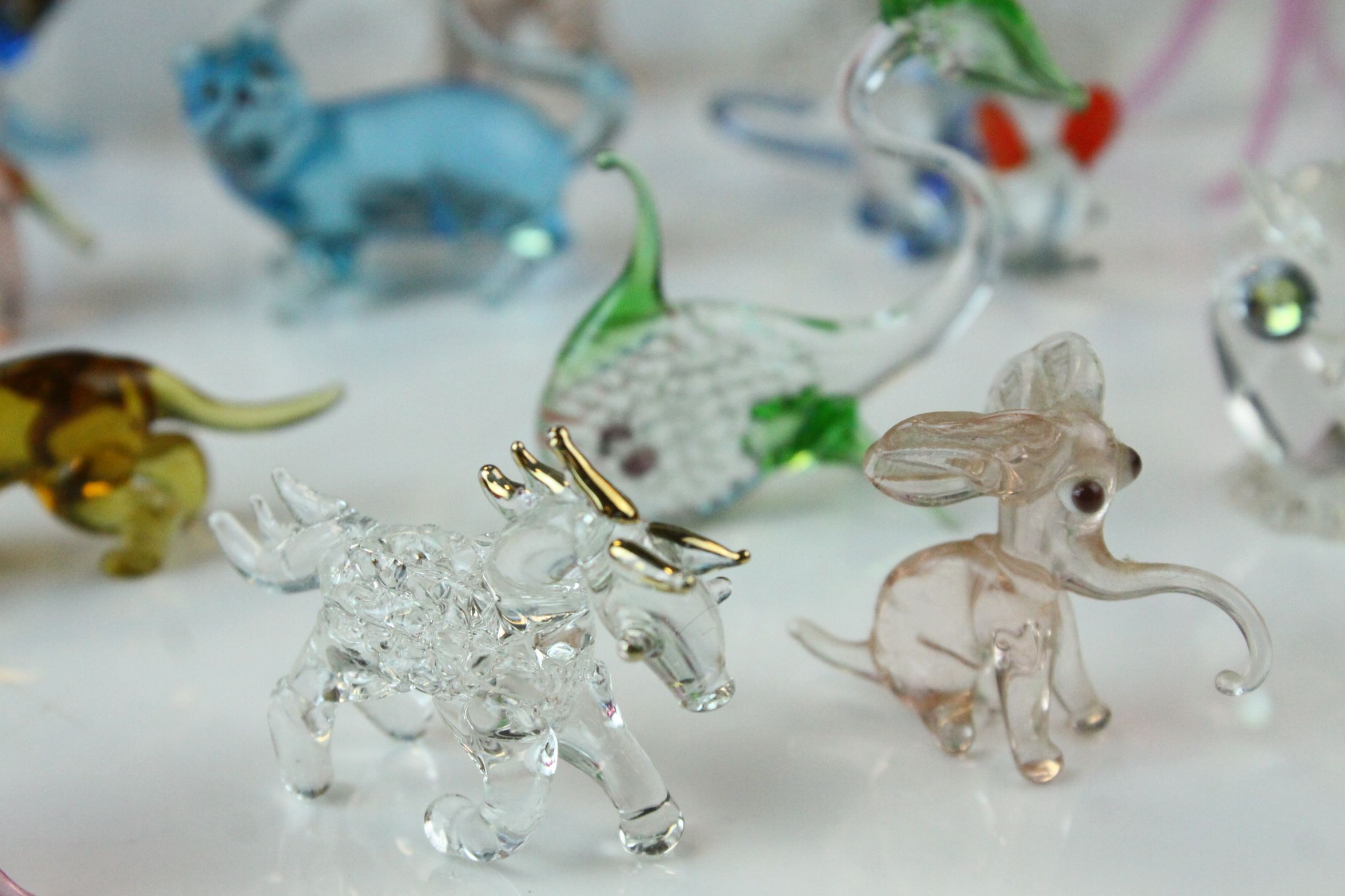 Collection of Miniature Glass Animals, approximately 30 - Image 3 of 17