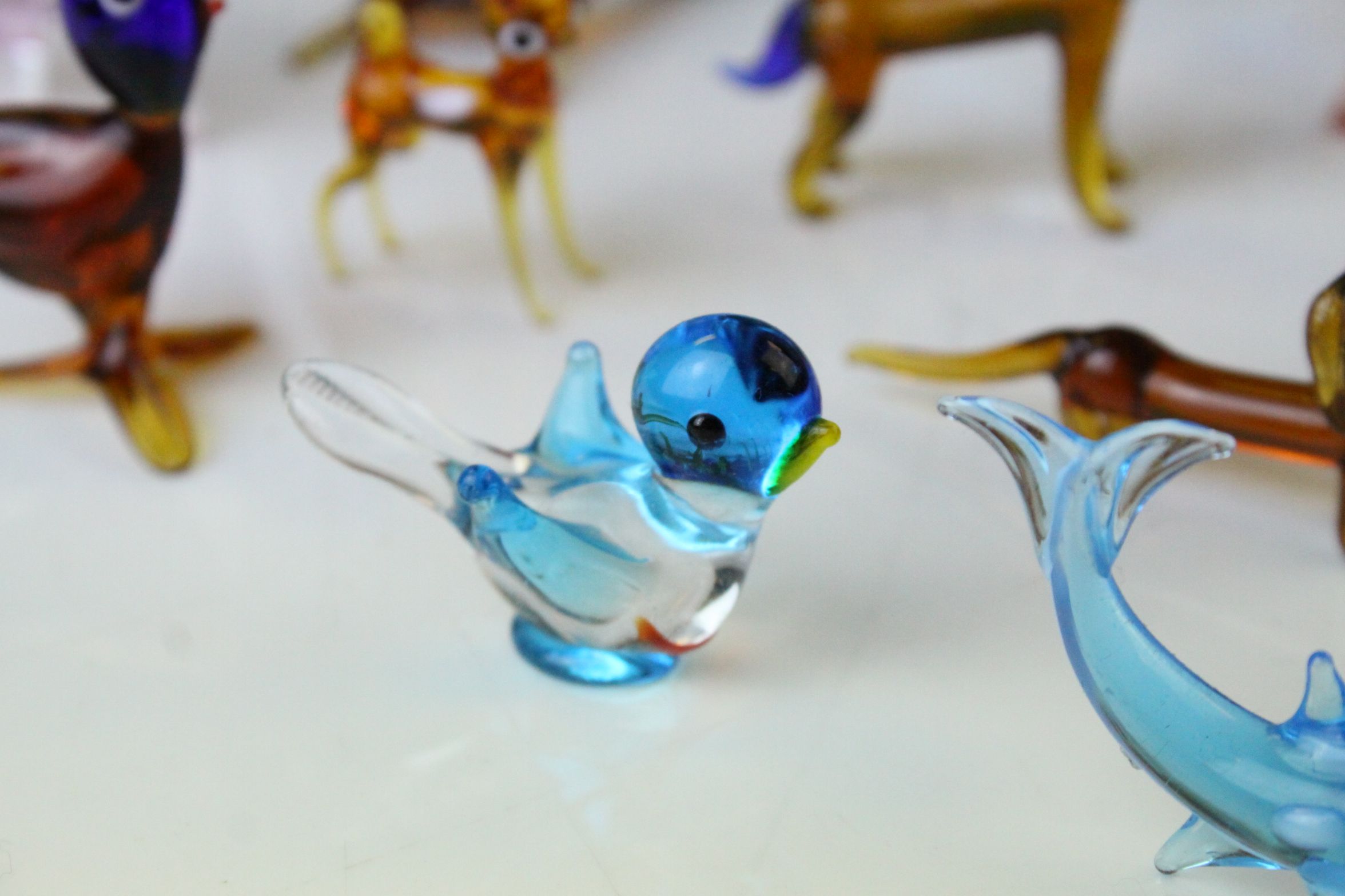 Collection of Miniature Glass Animals, approximately 30 - Image 8 of 17