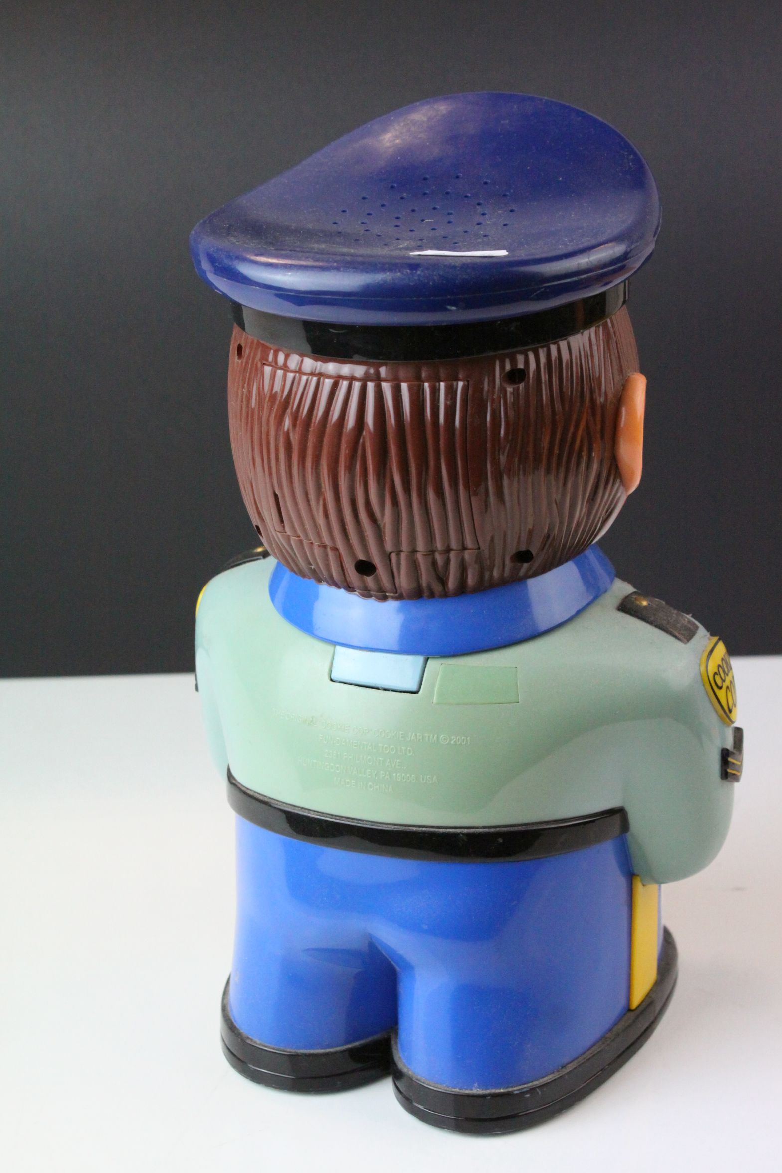 American Novelty Plastic ' The Original ' Cookie Cop ' Cookie Jar ' made by Fun-damnetal Too Ltd, - Image 4 of 6