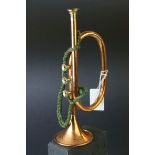 Copper and Brass Hunting Horn