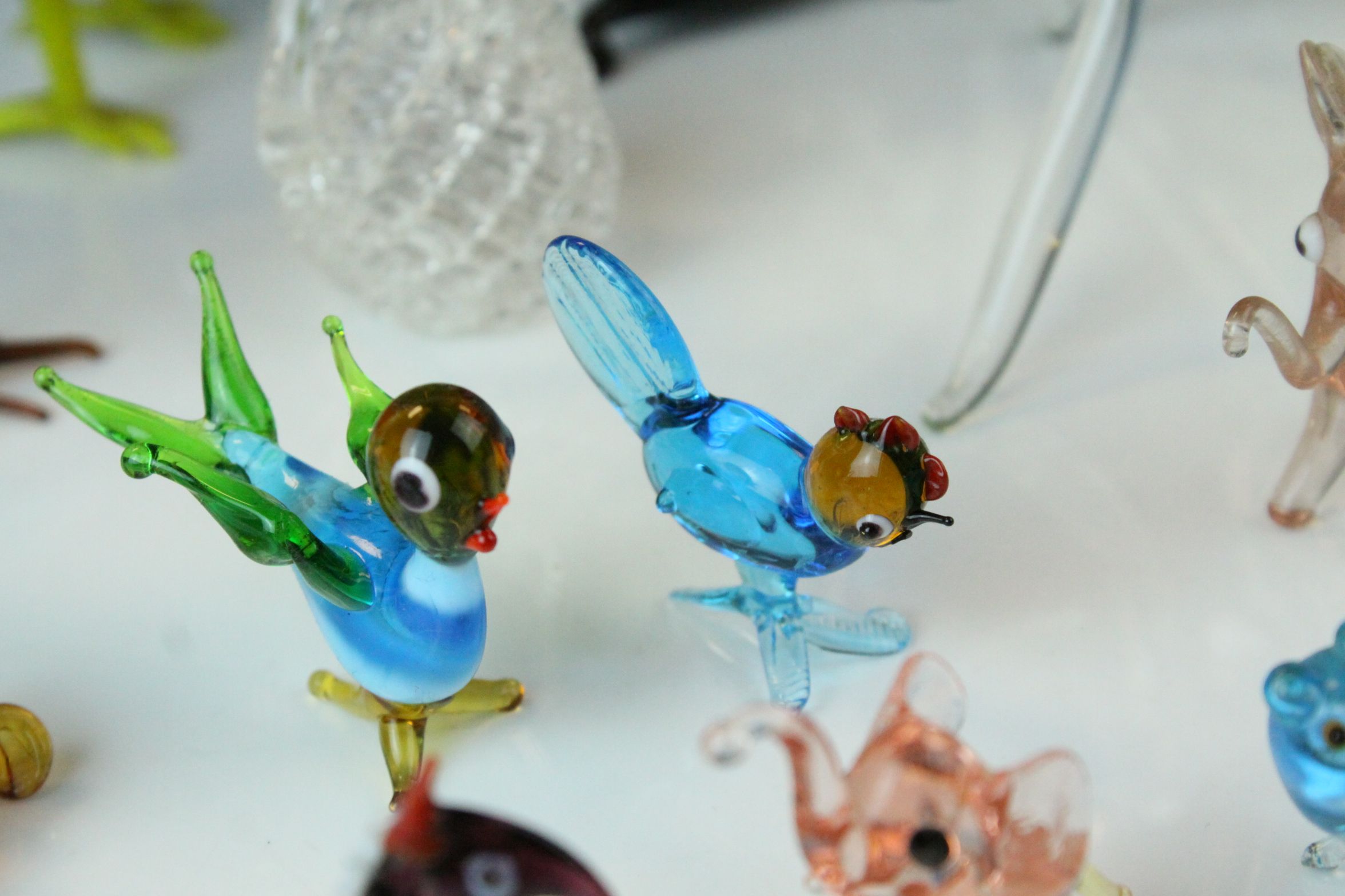 Collection of Miniature Glass Animals, approximately 30 - Image 10 of 17