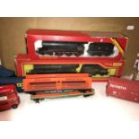 Large quantity of OO gauge model railway to include boxed Triang Hornby R759 Hall Class