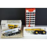 Two boxed Conrad 1/50 diecast construction models to include ltd edn 3074 Spengler AMK 46-21 and