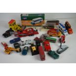 Collection of diecast models circa 1960s onwards to include Corgi, Dinky and Solido featuring