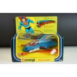 Boxed Corgi 265 Superman Supermobile diecast model, model and decals near mint, box excellent