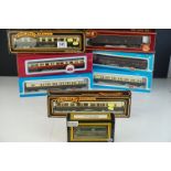 Eight boxed OO gauge items of rolling stock to include 4 x Airfix, 2 x Mainline and 2 x Dapol