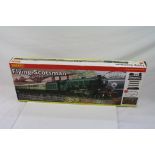 Boxed Hornby R1039 Flying Scotsman electric train set, complete with locomotive, coaches, track