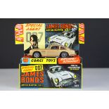 Boxed Corgi 261 James Bond 007 Aston Martin diecast model, complete with figures, unused