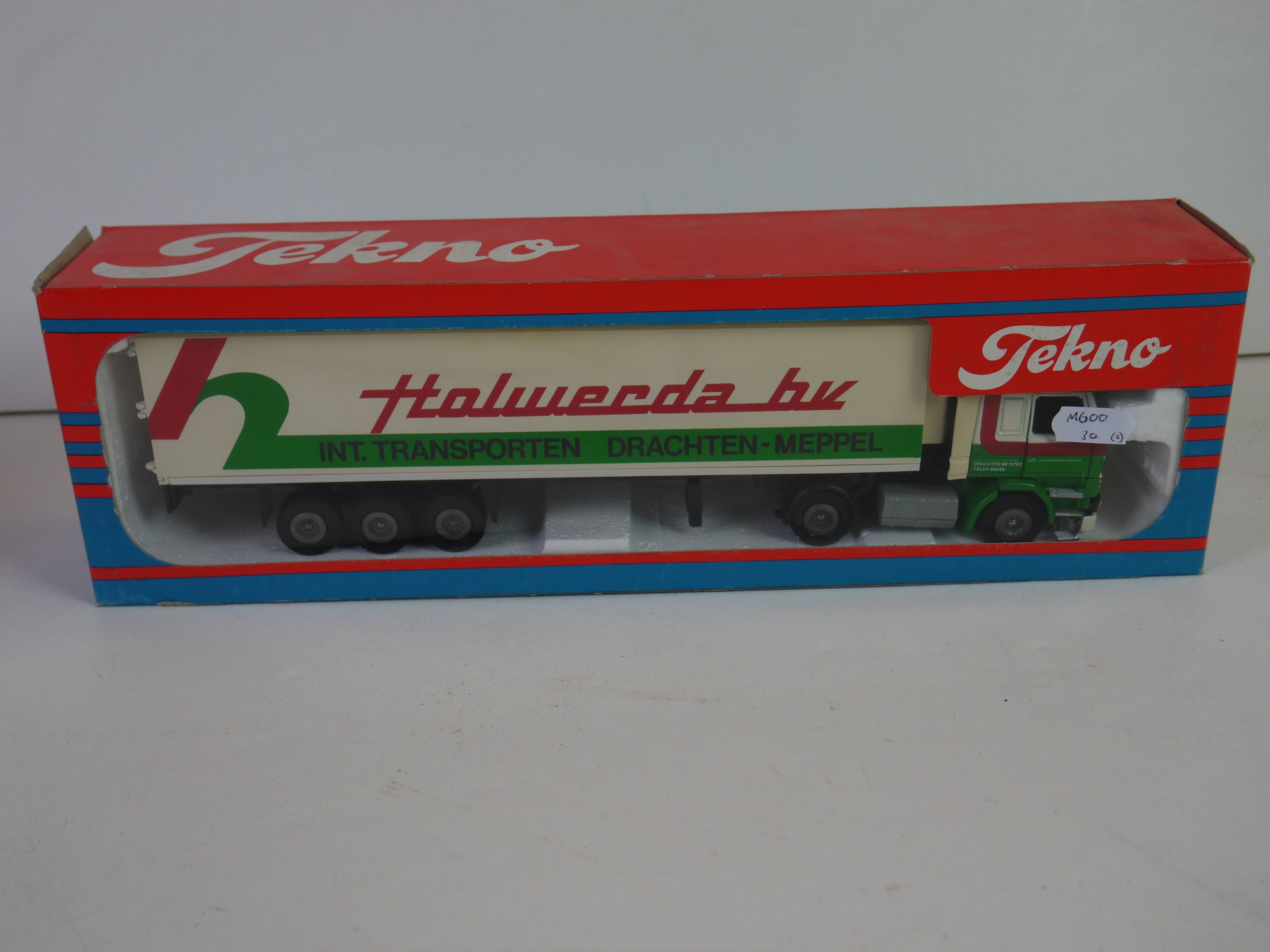 Two boxed 1/50 Tekno diecast haulage models featuring 1593152 Scania (excellent box) and Scania - Image 3 of 3
