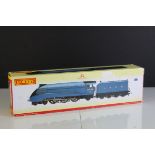 Boxed Hornby OO gauge R2339 LNER 4-6-2 Class A4 Mallard locomotive, tatty outer box