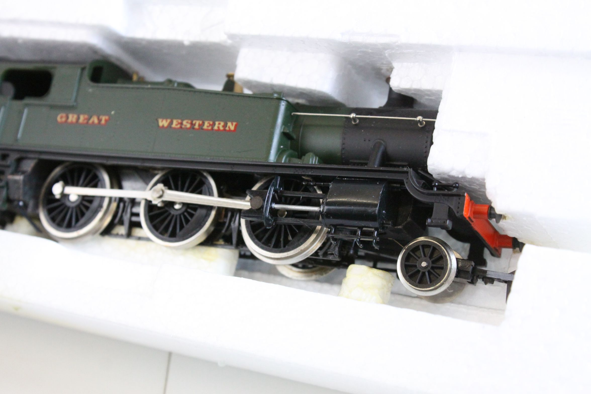 Four boxed OO gauge locomotives to include 2 x Lima (205111MWG GWR 2-6-2 & 205117MWG GWR 0-6-0) - Image 3 of 13