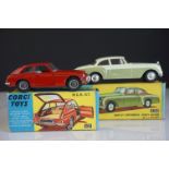 Two boxed Corgi diecast models to include 224 Bentley Continental Sports Saloon by HJ Mulliner in