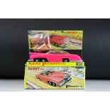 Boxed Dinky 100 Thunderbirds Lady Penelope's FAB 1 fluorescent pink diecast model, complete with