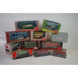 Four boxed Corgi The Original Omnibus 1:76 scale diecast models to include OM40304 Burlingham