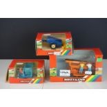 Three boxed Britains 1:32 scale The World Of Farm Models, to include 9535, 9551 & 9541, boxes and