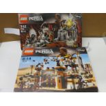 Two boxed Lego Prince of Persia sets to include 7572 Quest Against Time (missing a golden goblet)