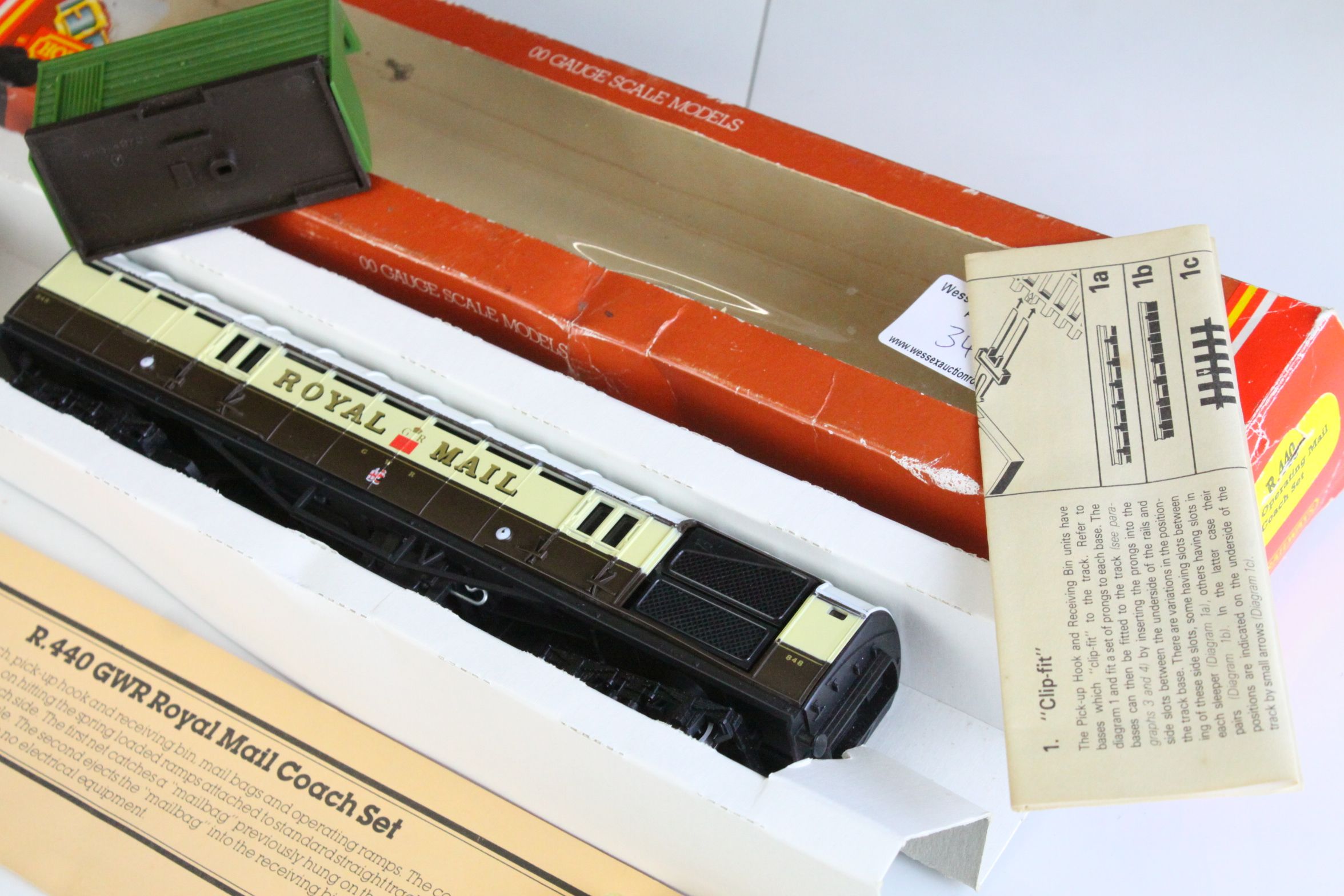 Boxed Lima OO gauge Eastfield locomotive plus a boxed Hornby R4526 Operating Mail Coach 849 and - Image 7 of 10