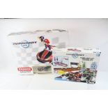 Boxed Carrera Go Nintendo Mario Kart 1:43 slot car racing set and boxed K'Nex Nintendo Mario Kart