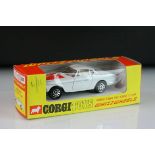 Boxed Corgi Whizzwheels 201 Volvo P1800 The Saint's Car diecast model, diecast near mint, decal to