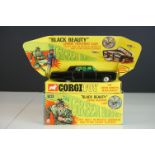 Boxed Corgi 268 The Green Hornet Black Beauty diecast model, with flying radar scanner, no secret