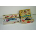 Four boxed Corgi diecast models to include GS24 Constructor Set (paint chipped and tatty box,