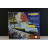 Boxed Hornby OO gauge R665 Eurostar Train Pack, complete with Class 373 Powered Locomotive, Class