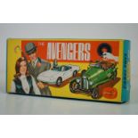 Boxed Corgi Gift Set No 40 The Avengers diecast model and figure set with Vintage Bentley and
