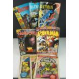 84 x comics, mostly Marvel & DC, to include Firestorm, Fantastic Four, Batman, etc. Conditions