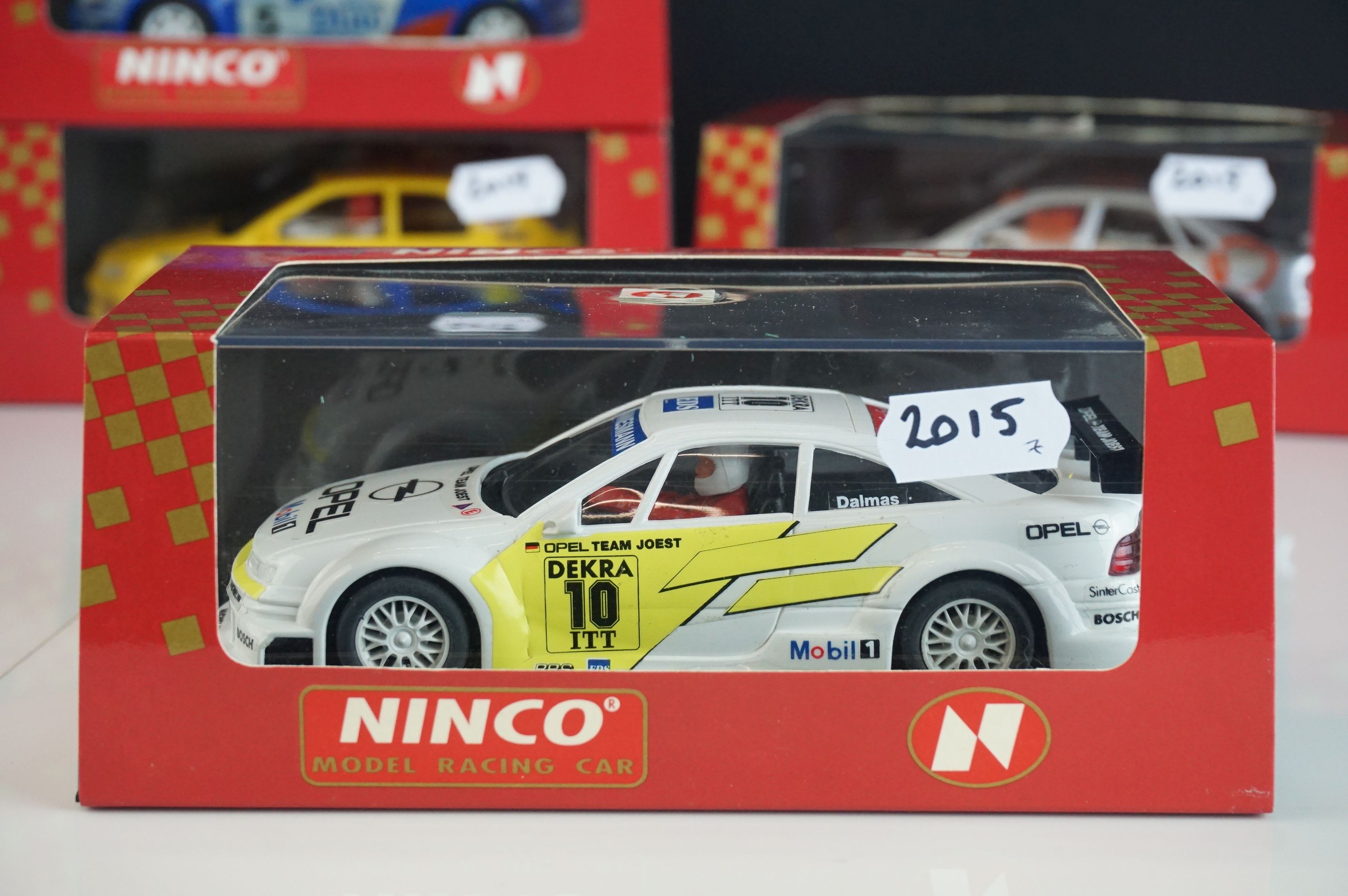 Seven cased / boxed slot cars to include 5 x Nimco (50172 Jordan 197 German Driver, 50128 Peugeot - Image 9 of 13