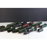 13 OO gauge Hornby & Triang locomotives to include 2 x Triang Princess Elizabeth, UUHornby LMS 16031