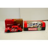 Two boxed / cased slot cars to include EXIN 4070 Audi Quattro & Ninco 50104 Alfa Romeo 155 V6 Ti,