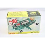 Boxed Dinky 102 Joe 90 Joe's Car diecast model complete and near mint / stock condition, with