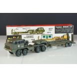 Boxed Solido 211 Berliet T12 military diecast model, vg condition, box showing some wear but gd