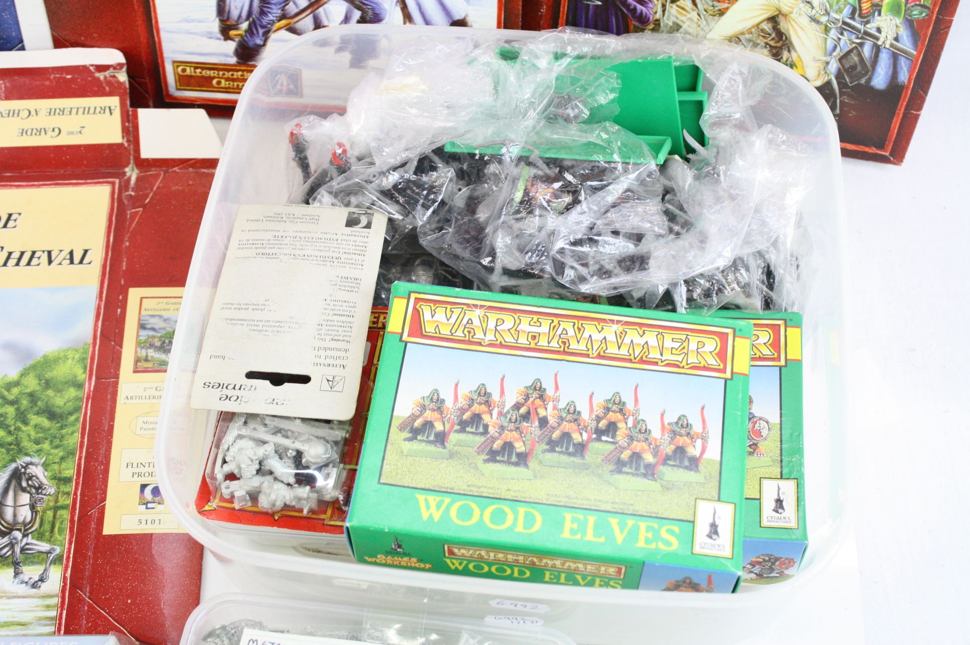Collection of Warhammer assembled and unassembled models, mostly Skaven, and other table top - Image 4 of 6