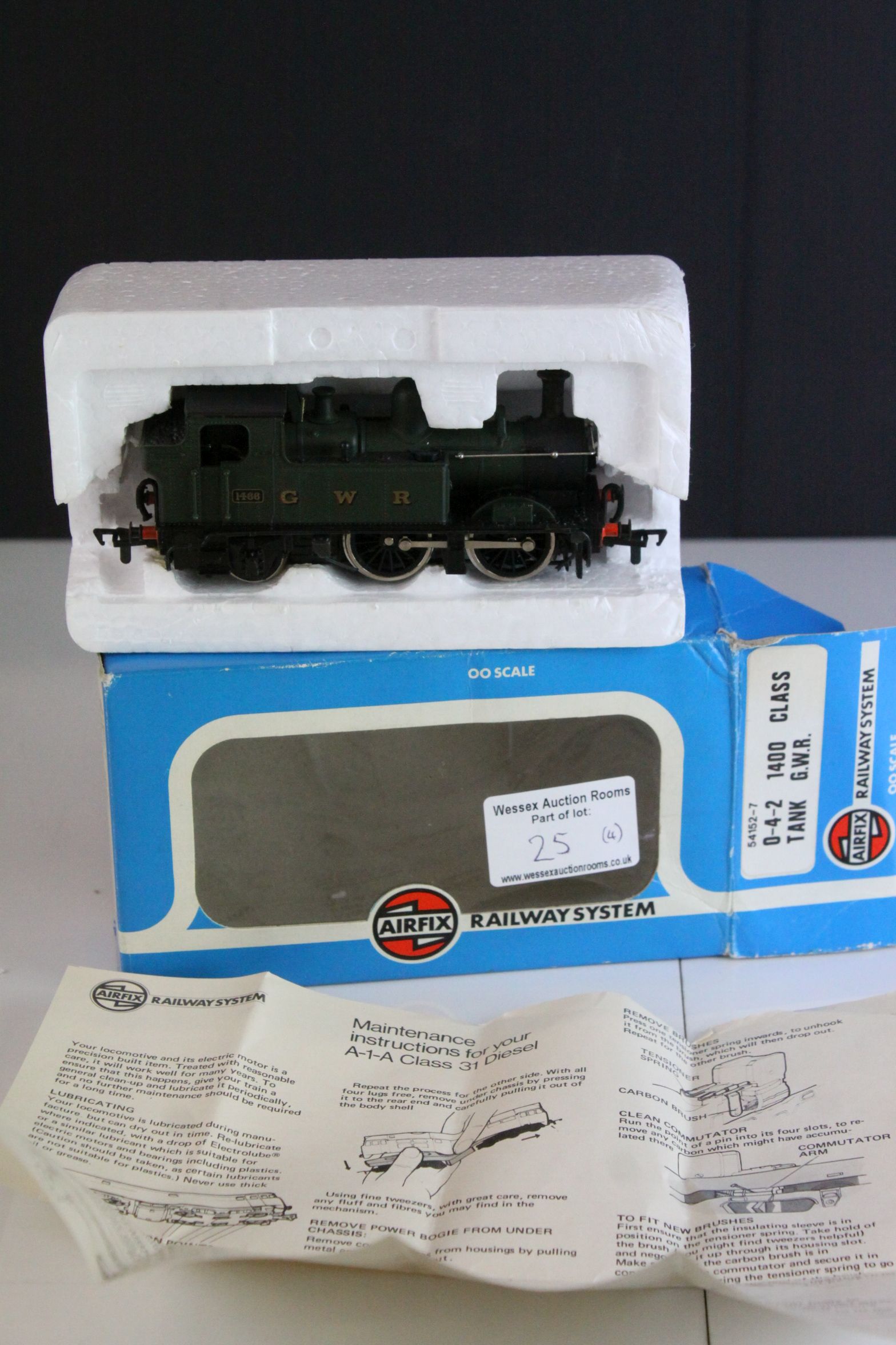 Four boxed OO gauge locomotives to include 2 x Lima (205111MWG GWR 2-6-2 & 205117MWG GWR 0-6-0) - Image 10 of 13