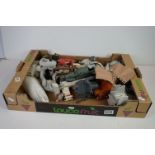 Star Wars - 19 x Playworn original Kenner Star Wars vehicles and accessories to include Hoth