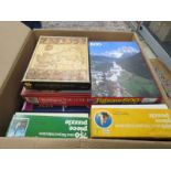 10 Jigsaw puzzles to include 5 x Puzz-3D Camelot, Makkah, St Basil's Cathedral, Bavarian Castle &