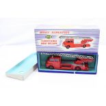 Boxed Dinky 956 Turntable Fire Escape diecast model with instructions, diecast vg with a few paint