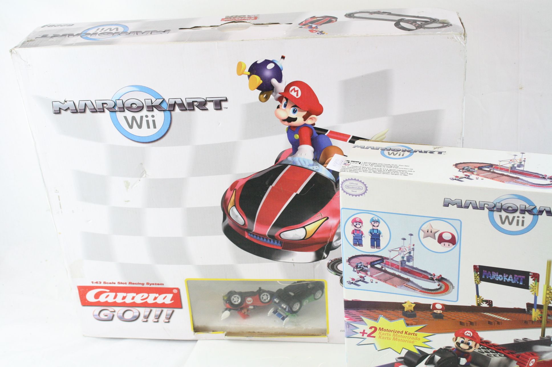 Boxed Carrera Go Nintendo Mario Kart 1:43 slot car racing set and boxed K'Nex Nintendo Mario Kart - Image 3 of 4