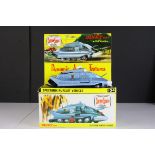 Boxed Dinky 104 Captain Scarlet Spectrum Pursuit Vehicle diecast model, complete and appearing