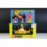 Boxed Corgi 803 The Beatles Yellow Submarine diecast model, diecast excellent, box excellent with