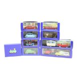 Eight boxed / cased Moulinsart en voiture Tin Tin diecast models, all excellent