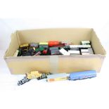 50 OO gauge items of rolling stock to include Wrenn, Triang, Grafar, Lima, Hornby, featuring trucks,