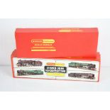 Two boxed Hornby OO gauge locomotives to include R758 BR Hymek Diesel Hydraulic Locomotive and