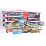 19 Boxed OO / HO gauge items of rolling tock to include 4 x Jouef, 6 x Wrenn, 5 x Lima, 2 x Mainline