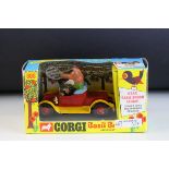 Boxed Corgi Comics 808 Basil Brush and his car diecast model complete with 2 x laughing tapes and