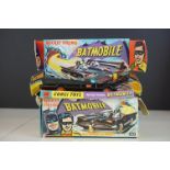 Boxed Corgi 267 Batmobile with both Batman & Robin figures, no instructions but with 7 missiles