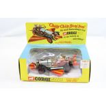 Boxed Corgi 266 Chitty Chitty Bang Bang diecast model, complete with 4 x figures, diecast near mint,