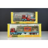 Two boxed Corgi Major Chipperfield Circus diecast models both in window boxes to include 1144 Circus